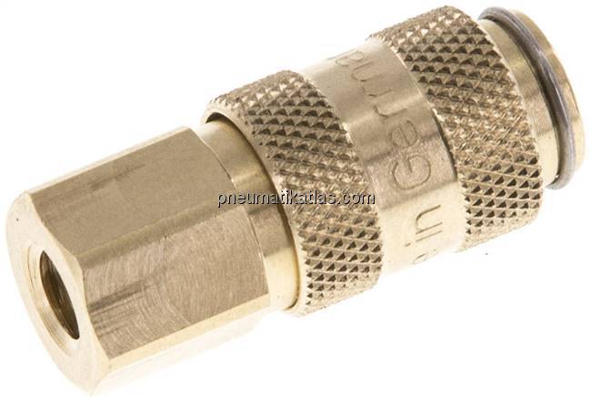 Kupplungsdose (NW2,7) M 5(IG), Messing