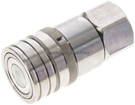 ES-Flat-Face-Kupplung ISO 16028, Muffe Baugr.3, G 3/4"