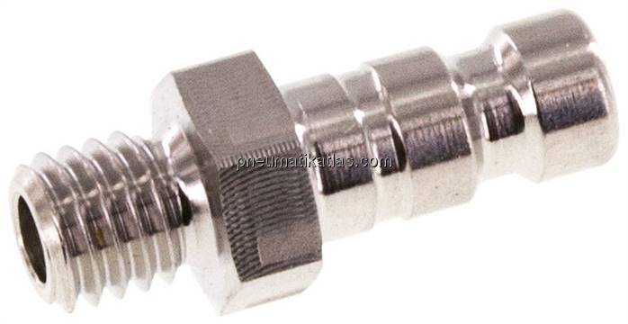 Kupplungsstecker (NW2,7) M 5(AG), 1.4404