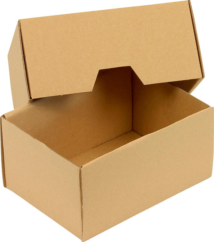 Stülpdeckelk,braunVE50 152x109x77mm, A6, 2-teil.