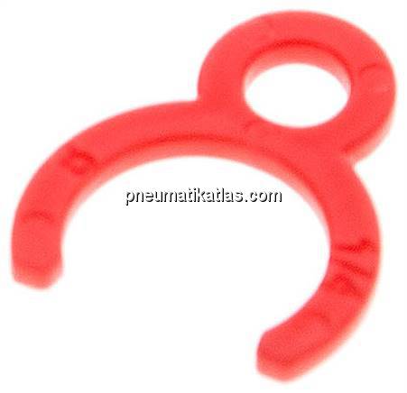 Sicherungsring für 6mm Steckanschlüsse, IQS-LE