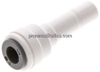 Reduzierung Stecknippel 5/16" (7,94 mm) x Schlauch 1/4" (6,35 mm), IQS-LE (EPDM-