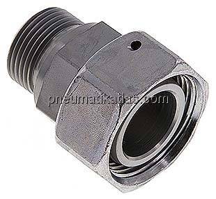 Einstellb. Schneidringverschr. G 3/4"-28 L, Stahl verzinkt