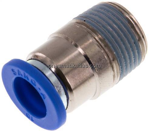 Gerader Steckanschluss R 3/8"-10mm, IQS-Standard m. Innens.