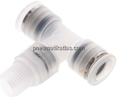 T-Steckanschluss R 1/4"-10mm, IQS-PP
