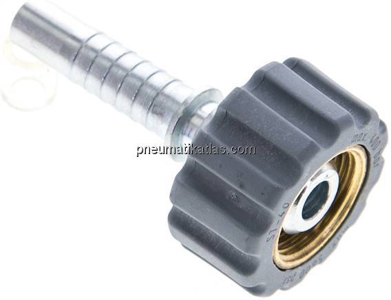 Pressanschluss DKW, M 21 x 1,5 WAP, Stahl verzinkt