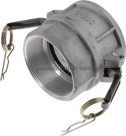 Kamlock-Kupplung (D) Rp 3"(IG), Aluminium