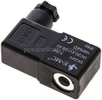 Magnetspule 12 V DC, Bauform T1, Steckergröße 1