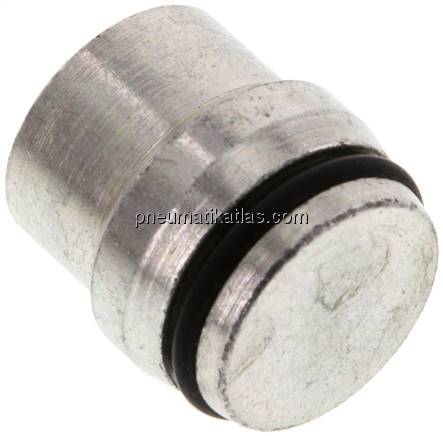 Verschlussstopfen ohne Mutter 18 L, Stahl verzinkt