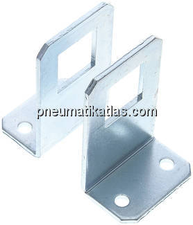 2 Stück Befestigungswinkel für Ventilbaureihe M07 / P07