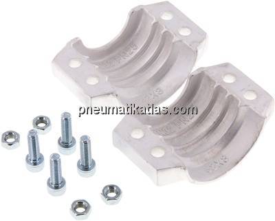 Klemmschalen 47 - 50mm, Aluminium, EN14420-3 (DIN2817)