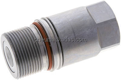 Flat-Face-Schraubkupplung, Muffe Baugr. 3, G 1/2"(IG)