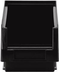 Sichtlagerkasten PLKL 3 B150xT205xH125 mm ESD leitfähig schwarz LA-KA-PE