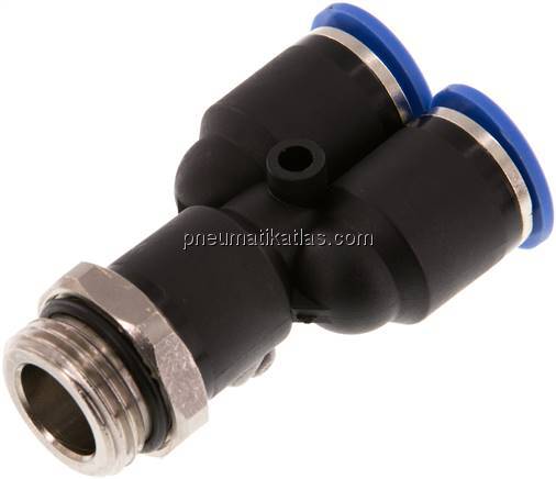 Y-Steckanschluss G 1/2"-12mm, IQS-Standard