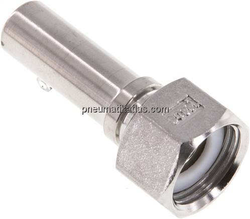Schlauchtülle, EN14420-5 G 1/2"-13 (1/2")mm, 1.4408