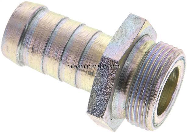 Schlauchnippel M 26x1,5 AG (flachdichtend), 17 - 18mm