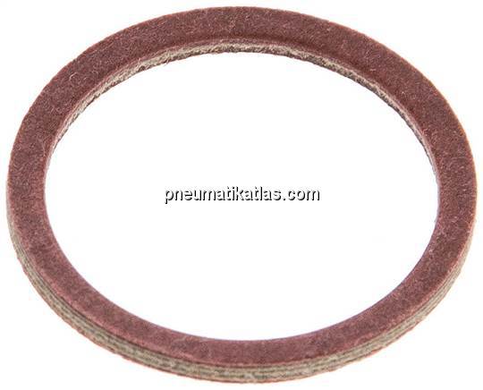 Dichtring aus Vulkanfiber (18,2x21,9x1,5 mm)