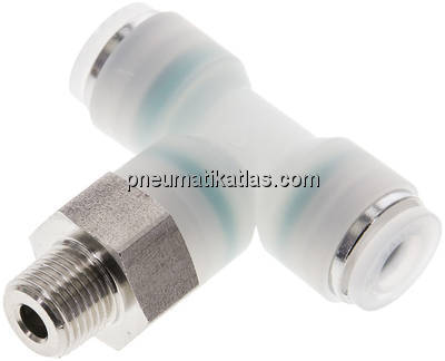 T-Steckanschluss R 1/8"-6mm, IQS-ES LE/IQS-PVDF