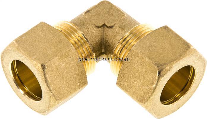 Winkel-Klemmringverschraubung 18 (M24x1,5)mm, Messing