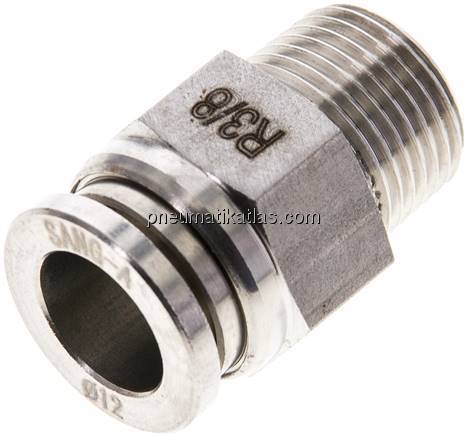 Gerader Steckanschluss R 3/8"-12mm, IQS-ES LE