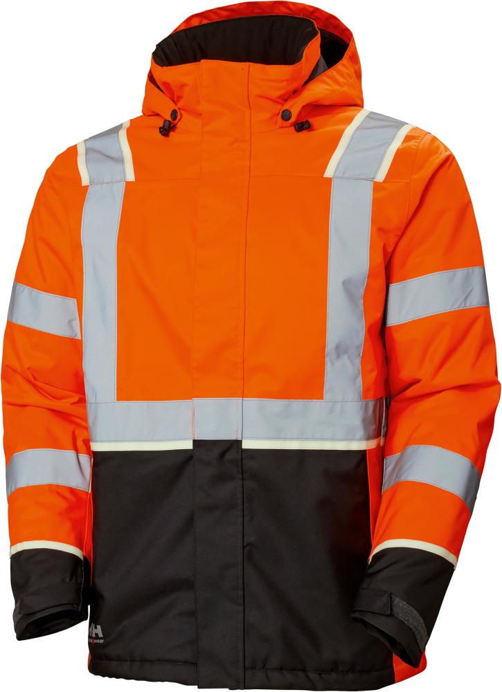 Warn-Winterjacke, orange, Gr.2XL