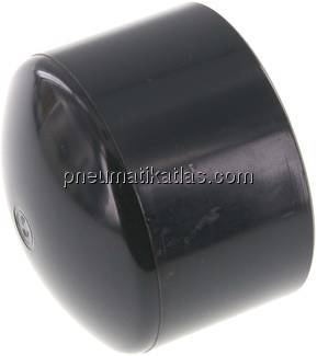 Klebemuffen-Verschlusskappe, PVC-U, 75x89mm (i x a)