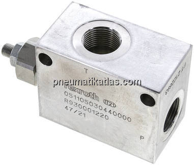 Druckbegrenzungsventil 2x G 3/4", 35 - 350 bar, max. 150 l/min