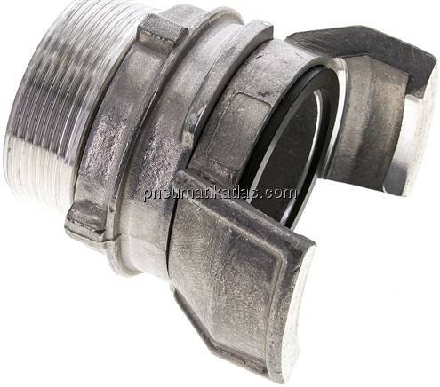 Guillemin-Kupplung G 2" (AG), Aluminium, mit Verriegelung