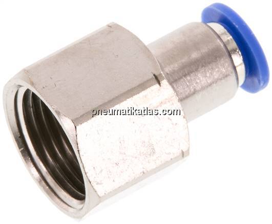 Steckanschluss m. Innengew. G 3/8"-6mm, IQS-Standard