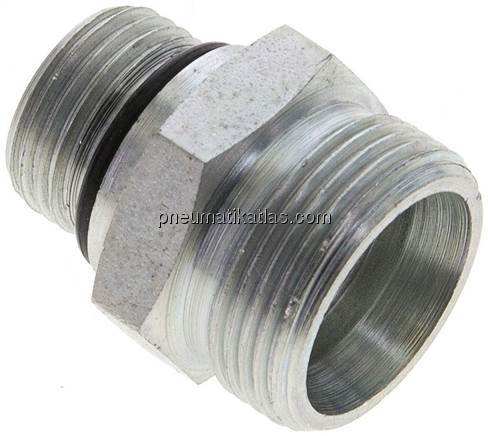 Gerade Schneidringverschr. UNF 3/4"-16-18 L (M26x1,5), ohne Mutter & Schneidring