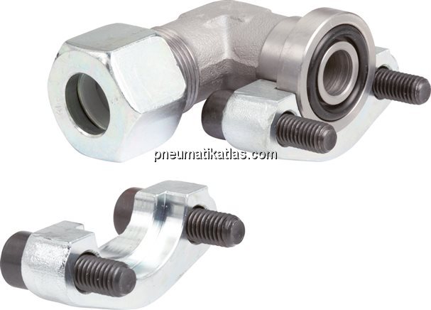 Exemplarische Darstellung: Winkel-Flanschverschrau