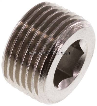 Verschlussstopfen Innenskt. R 3/8", V4A