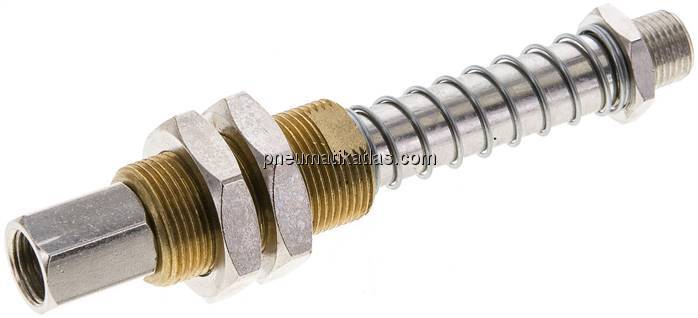 Federstößel G 1/8" (AG)xG 1/8" (IG), Hub 25mm , Standard