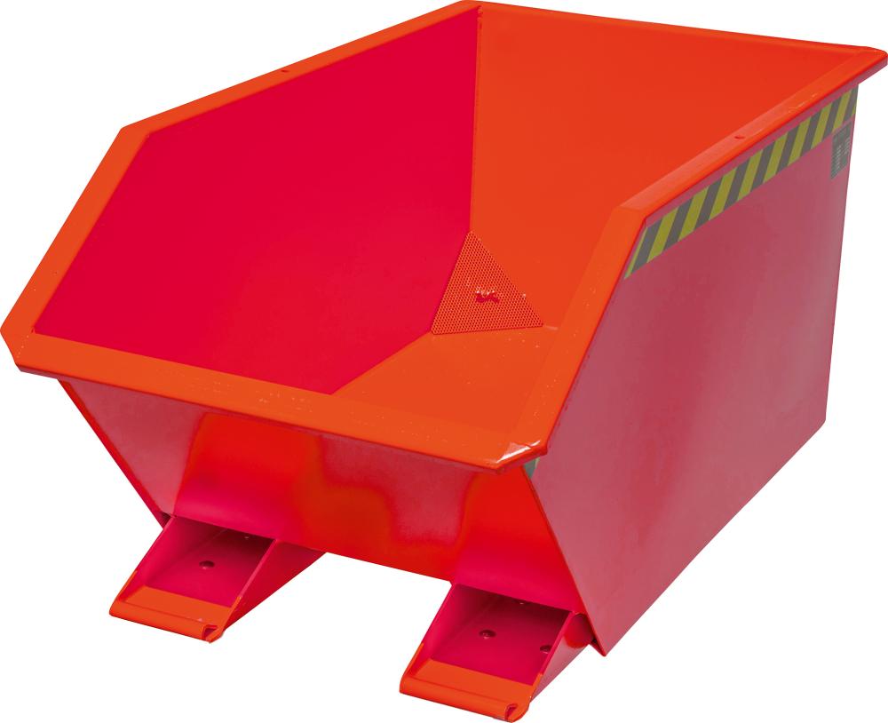 Späne-Kippbehälter 2000 lGU-E2000,lack.,RAL3000