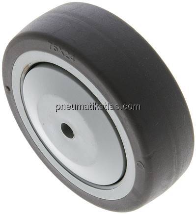 Rad für Apparaterolle mit Kugellager & Fadenschutz, 75mm