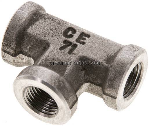 Hochdruck T-Stück NPT 1/8" (IG), V4A