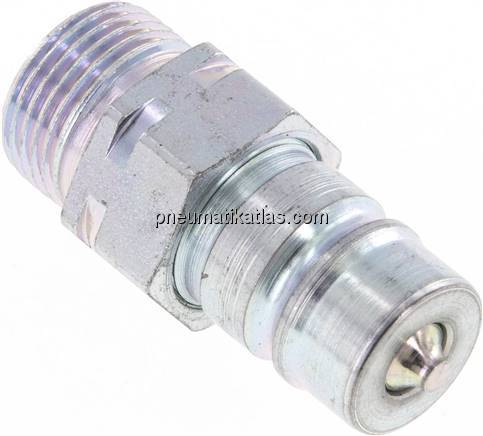 Steckkupplung ISO7241-1A, Stecker Baugr.2T, 12 S (M20x1,5)