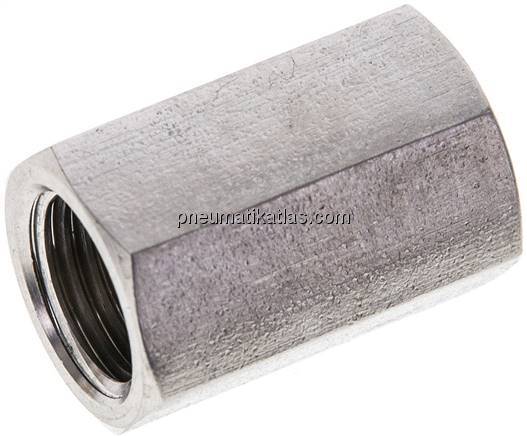 Hochdruck-Muffe G 1/4"-G 1/4", 1.4571