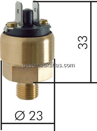 Exemplarische Darstellung: Druckschalter