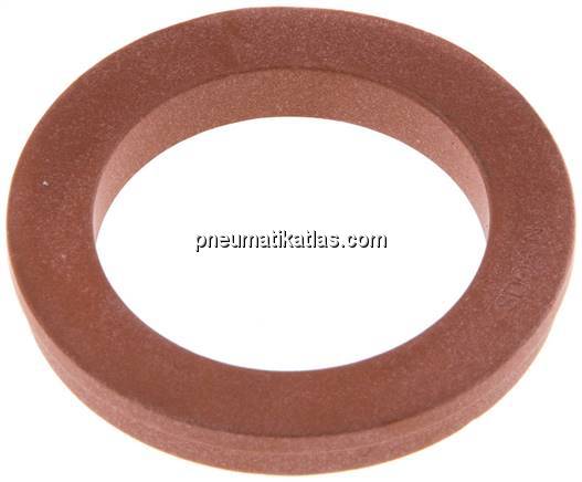 Kompressorkupplung Ersatzdichtung TFEP, rot