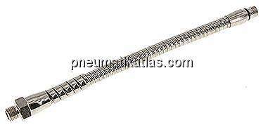 Metall-Kühlmittelschlauch 250mm, G 1/4" M 12x1