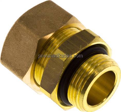 Gerade Klemmringverschraubung G 3/4"-22 (M30x1,5)mm, Messing