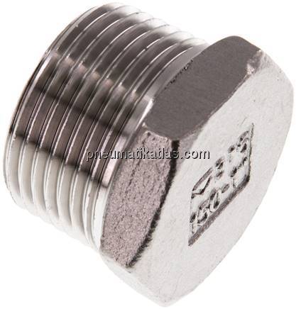 Verschlussstopfen Außenskt. NPT 1", 1.4408