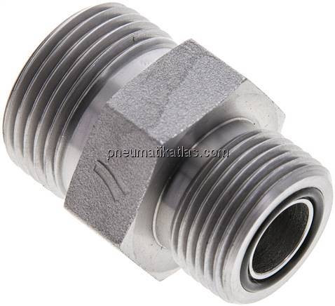 ORFS-Verschraubung UN 1-3/16"-12(AG)-UNS 1"-14(AG)