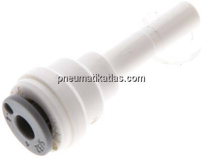 Reduzierung Stecknippel 3/16" (4,76 mm) x Schlauch 5/32" (3,97 mm), IQS-LE (EPDM