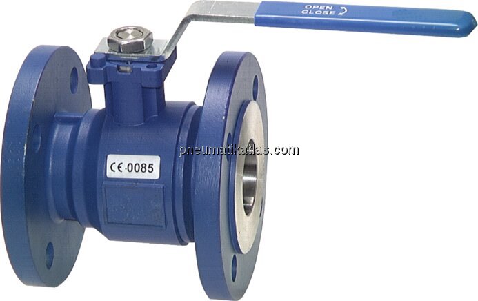 Exemplarische Darstellung: Flanschkugellhahn (DVGW