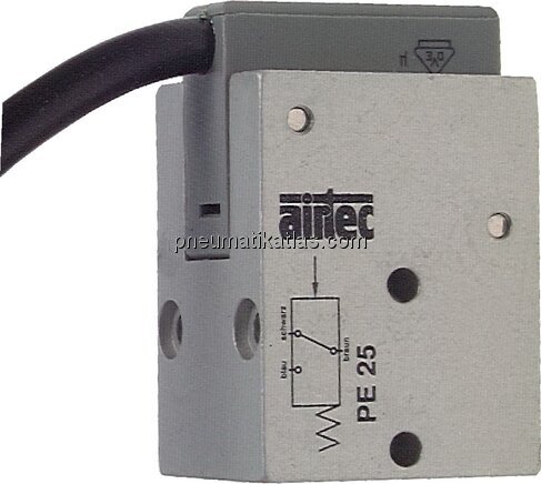 Exemplarische Darstellung: PE-Wandler pneumatisch-