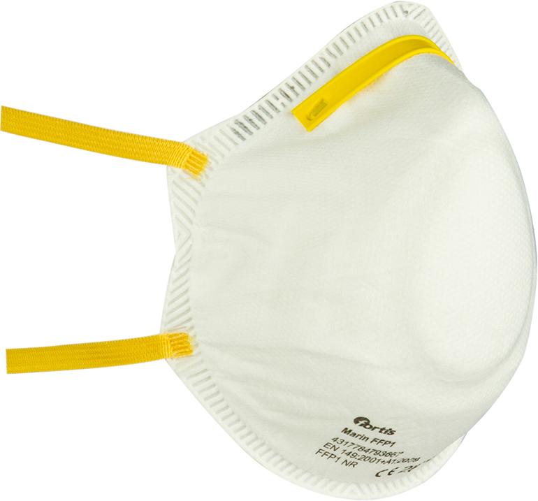 Atemschutzmaske Marin FFP1, Box=10 Stück, FORTIS