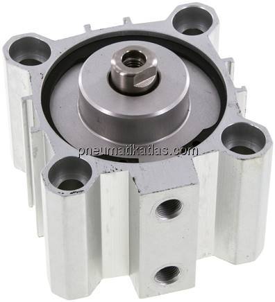 Kurzhubzylinder, doppeltwirkend, Kolben 63mm, Hub 15mm