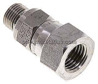 Einstellb. Einschraubverschr. UNF 7/16"-20(IG)-G 1/8"(AG)